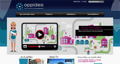 Desktop Screenshot of oppidea.fr
